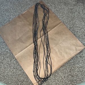 Long beaded necklace free with bundle